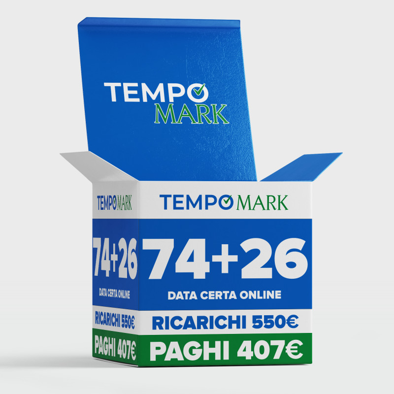 74 Data Certa + 26 Omaggio
